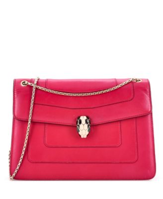 Medium Serpenti Forever Shoulder Bag Leather