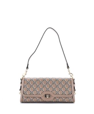 Small Luce Shoulder Bag Optical GG Printed Leather