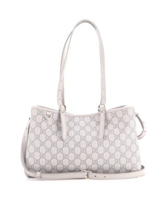 Small Emblem Tote GG Coated Canvas