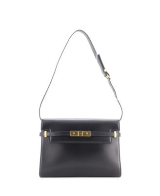 Medium Manhattan Shoulder Bag Leather
