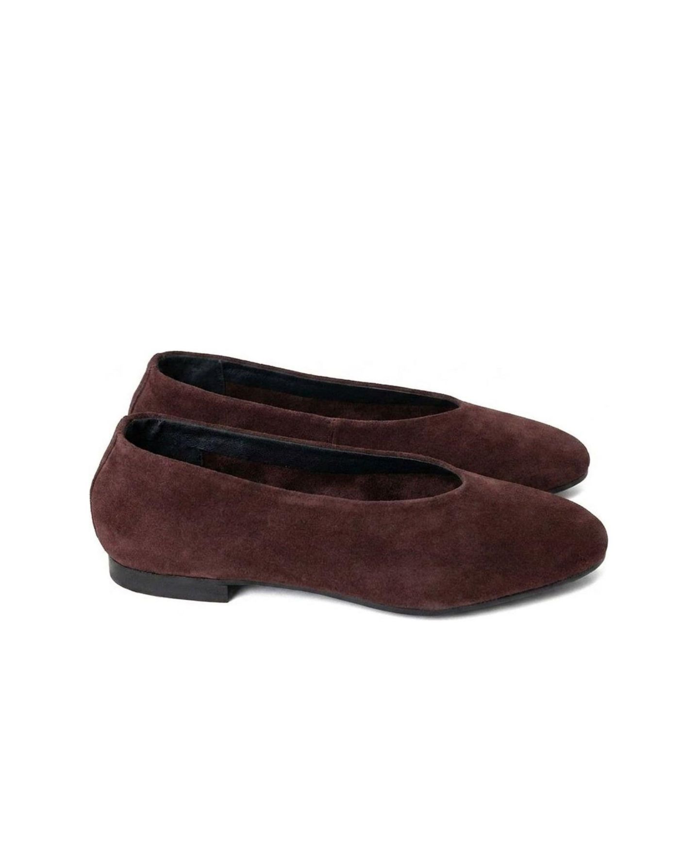Женские балетки Menina Step Lucrecia Suede Ballet Flat, цвет: Бордовый — фото 9