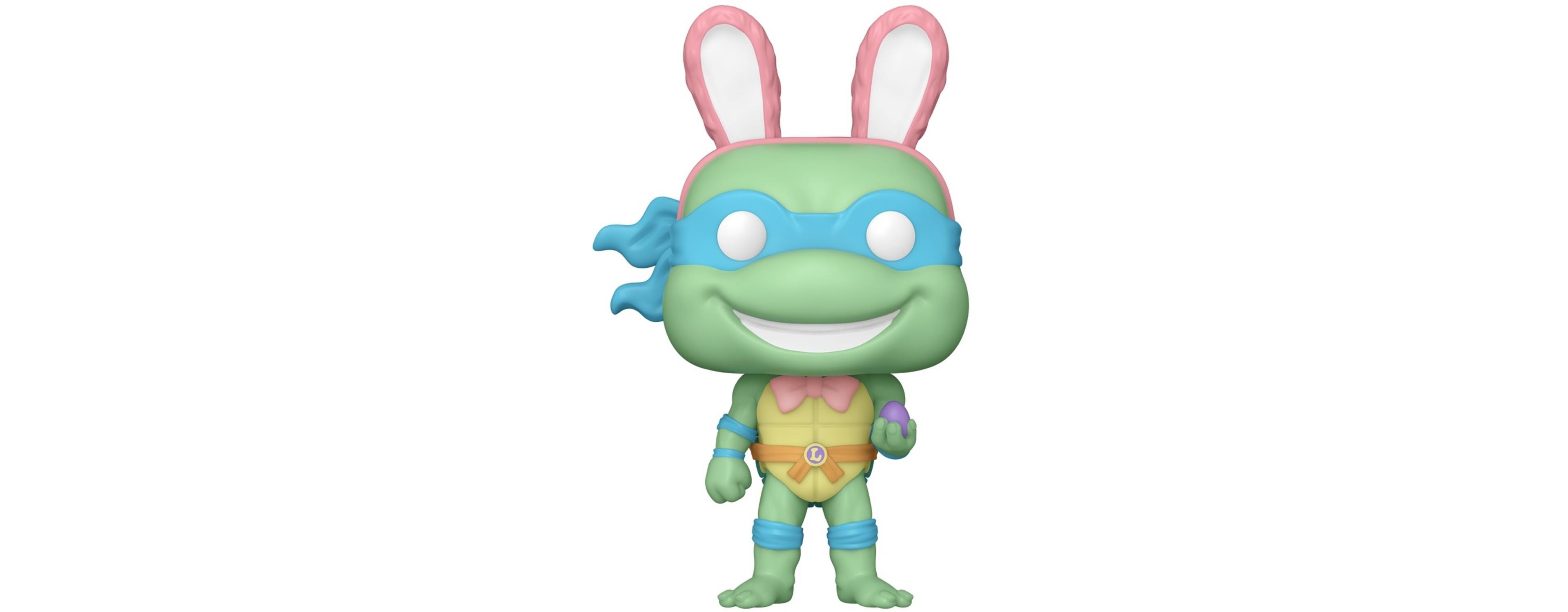 Funko Pop! Teenage Mutant Ninja Turtles Easter Leonardo 3.52" Action Figure, Ages 6+