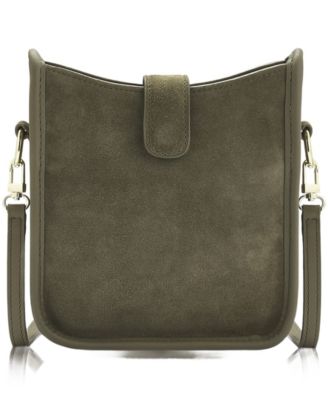 Ellie Small Suede Crossbody Handbag