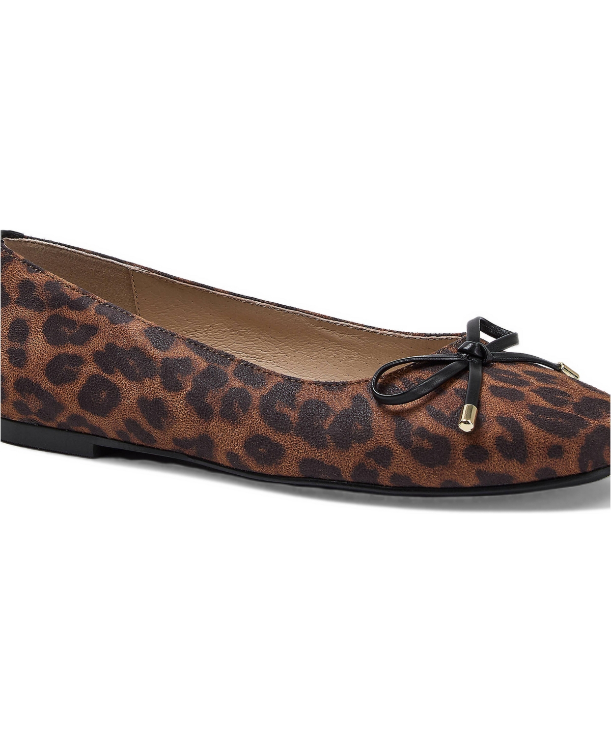 Lands' End Women's Essential Leopard Ballet Flats