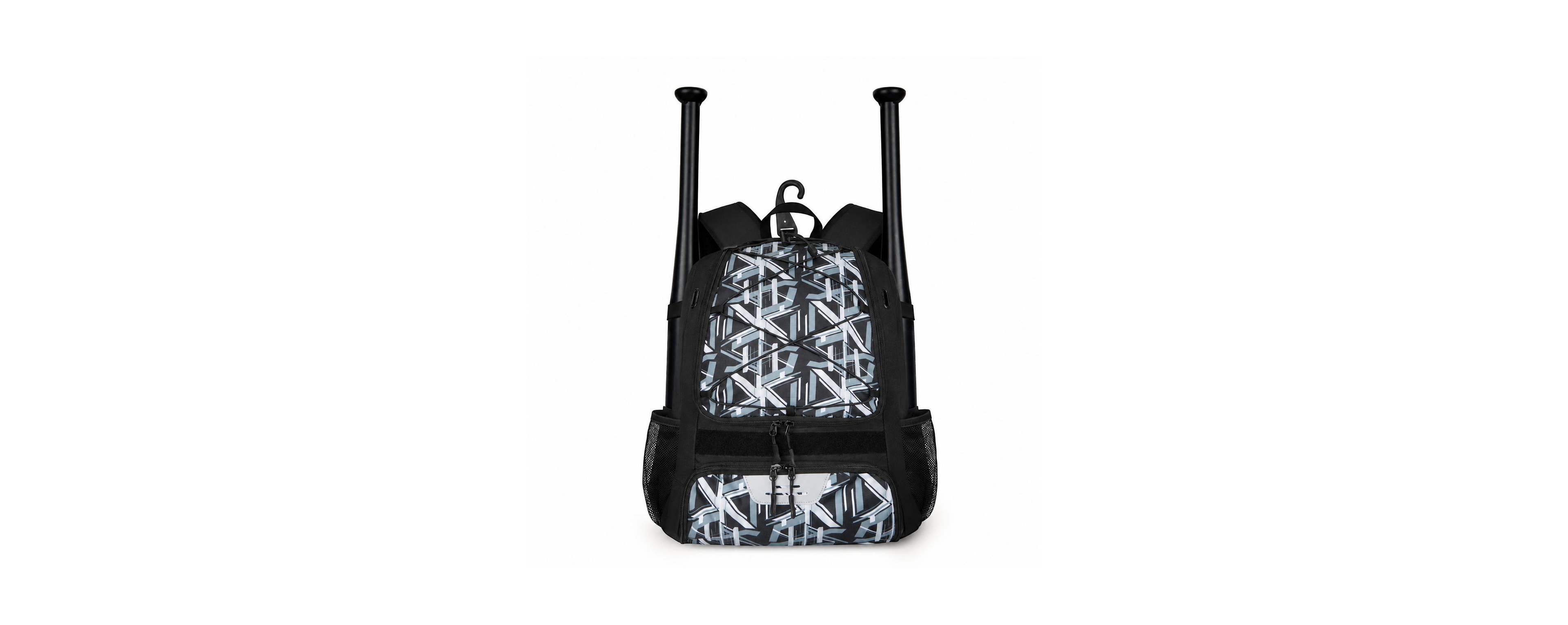 Peneyon Durable Baseball Softball Equipment Bag With Fence Hook Ventilated Cleat Pocket Large Capacity