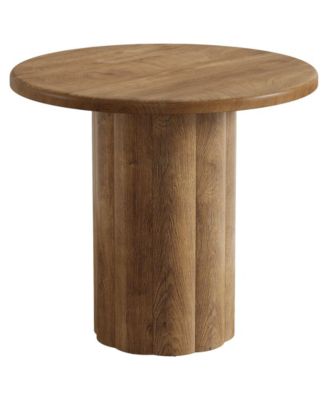 Round Kitchen Dining Table with Stable Base for 2 4 Person Seating