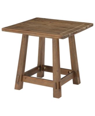 Square Solid Wood Dining Table for Kitchen Dining Room and Home