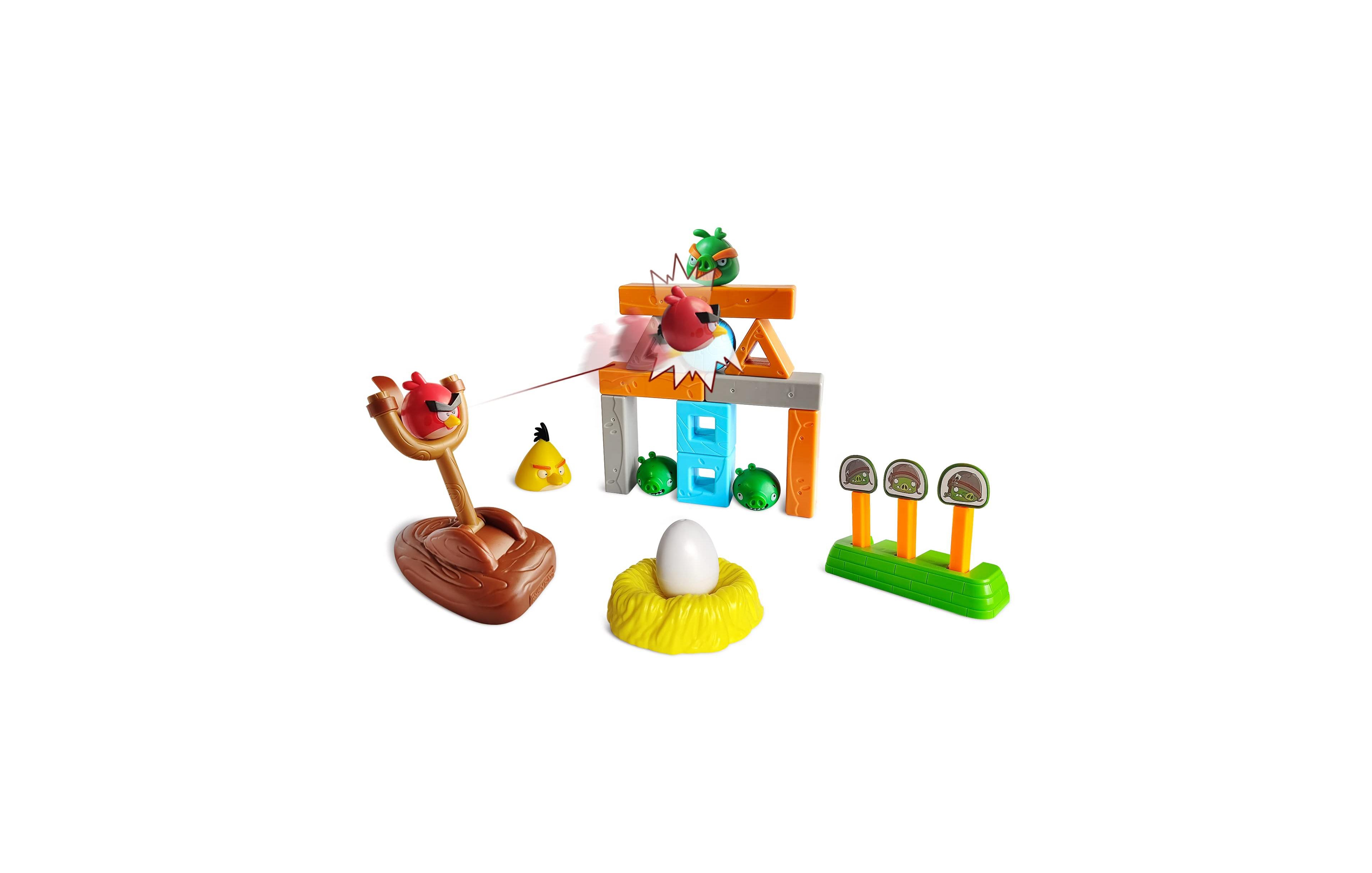 Gnuadz Building Block Slingshot Game 20-Piece Toy Set, Ages 3+