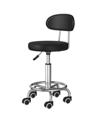 Height Adjustable Office Swivel Chair with Charging Station for Home and Work