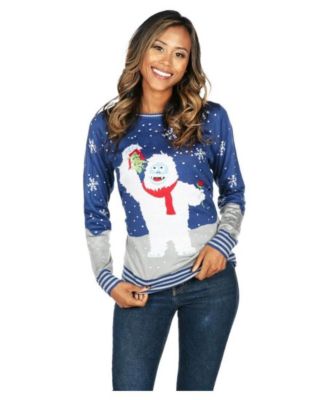 Women's Santa Unicorn Holiday Ugly-Christmas Sweater