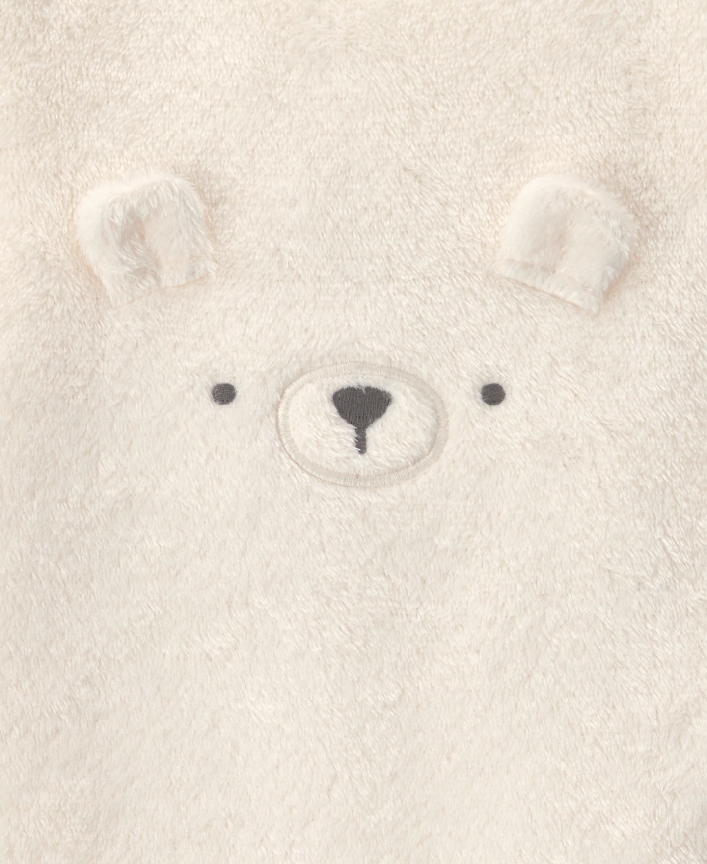 Комбинезон Carter's Long-Sleeve Bear Velboa для мальчиков-малышей, цвет: Кремовый — фото 3