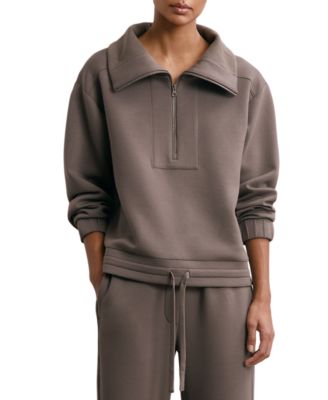 Women's Laney Half-Zip Long-Sleeve Sweatshirt