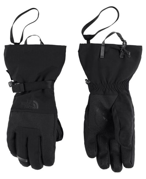 Мужские перчатки The North Face Montana Ski Touchscreen, цвет: Чёрный