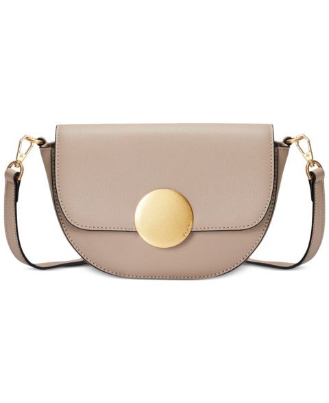 Женская сумка orYANY Lottie Small Saddle Crossbody, цвет: Серо-коричневый