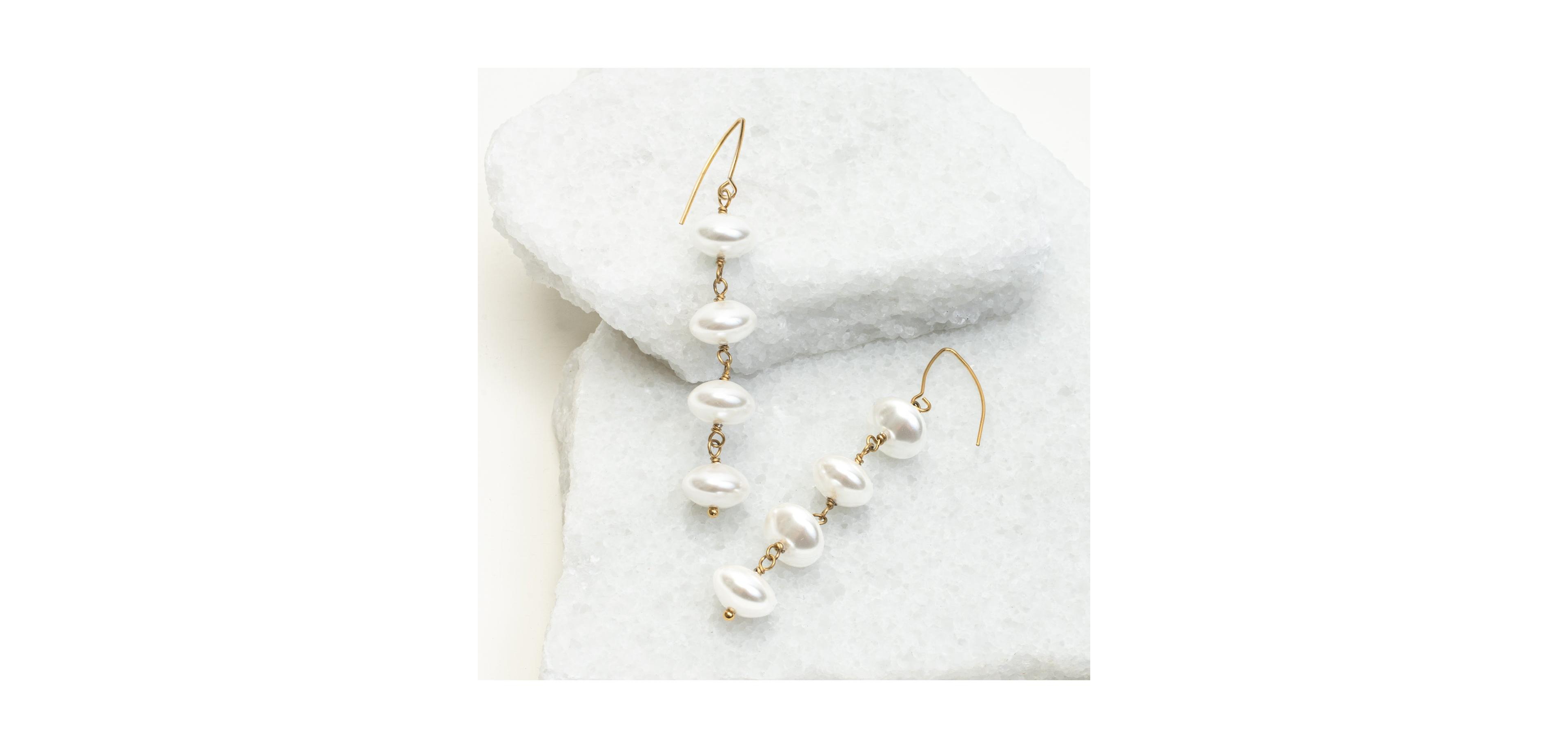 Starfish Project Mother-of-Pearl Pearl Glow Drop Earrings
