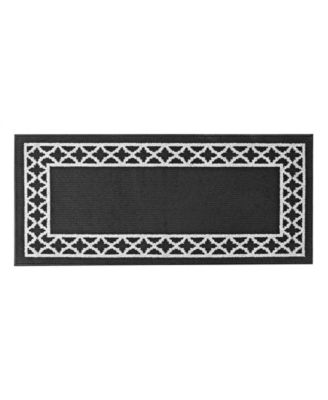 Collin Trellis Border Tufted Runner Rug, 26" x 60"
