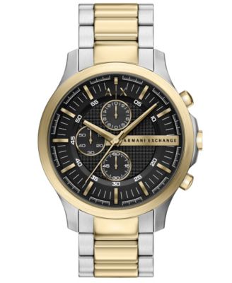 Men's Chronograph Two-Tone Stainless Steel Watch 46mm