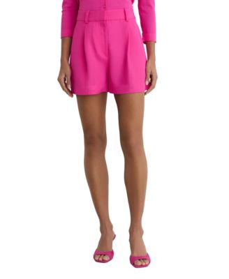 Women's Charli High-Waisted Pleated Shorts