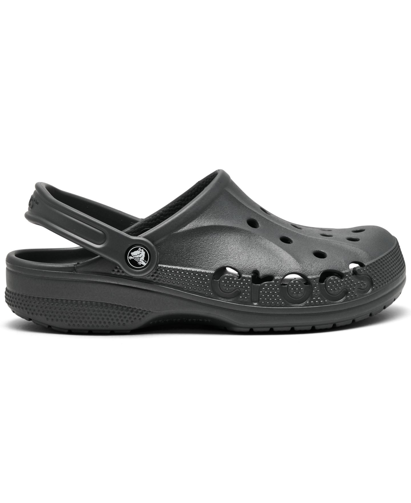 Сабо Crocs Baya с поворотными ремешками на пятке и вырезами, цвет: Графитовый — фото 2