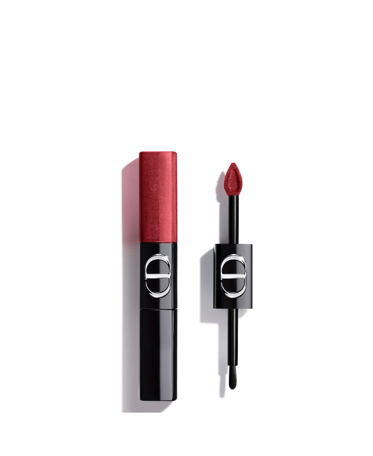 Dior Rouge  Forever Limited-edition Liquid Sequin Duo Lipstick, 0.16 Oz. In 966 Red Velvet