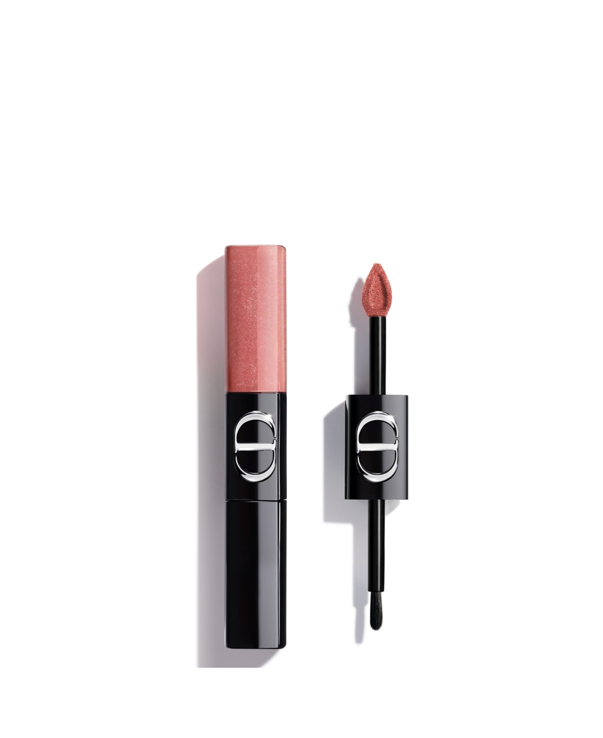Dior Rouge Dior Forever Limited-Edition Liquid Sequin Duo Lipstick, 0.16 oz. - 729 Biscuit