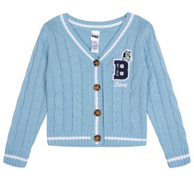 Girls Varsity Cardigan Sweater
