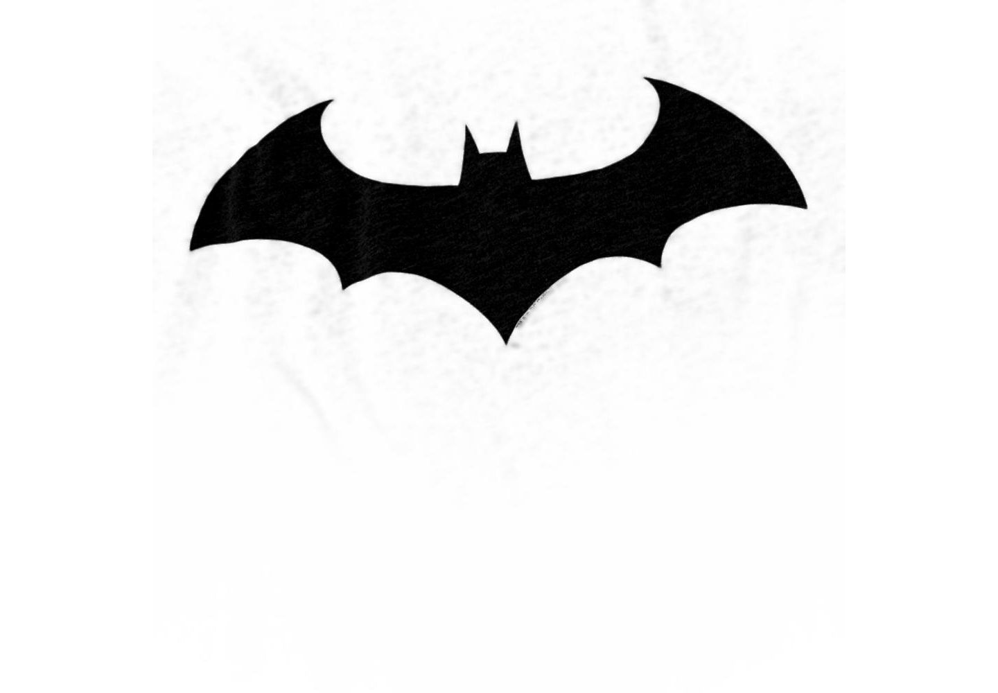 Мужская футболка Batman Hush Logo Classic-Fit, цвет: Меланжевый — фото 3