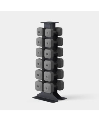 ProGrip Dumbbells Upper Set  with Dark Rack  - Sandstone