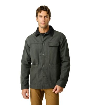 Men's Tideman Corduroy-Collar Cotton Barn Jacket