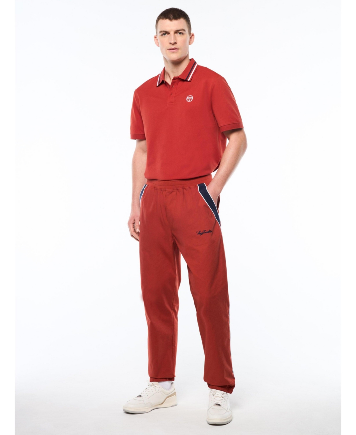 Sergio Tacchini Men's Fiamma Regular-Fit Stretch Track Pants