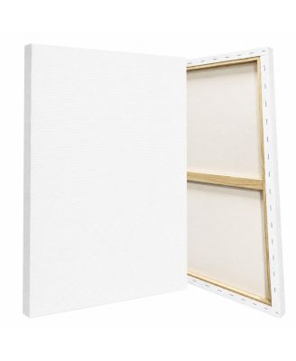Stretched Cotton Artist Blank Canvas Triple Primed Professional Art Supplies
