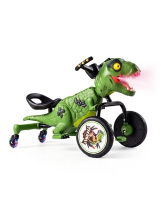 Dinosaur Drift Tricycle with 360-Degree Drift Mode and Lights, Ages 3–8