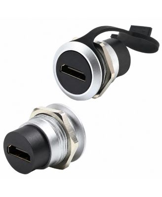 4K HDMI Panel Mount Coupler Female to Female Extender Adapter