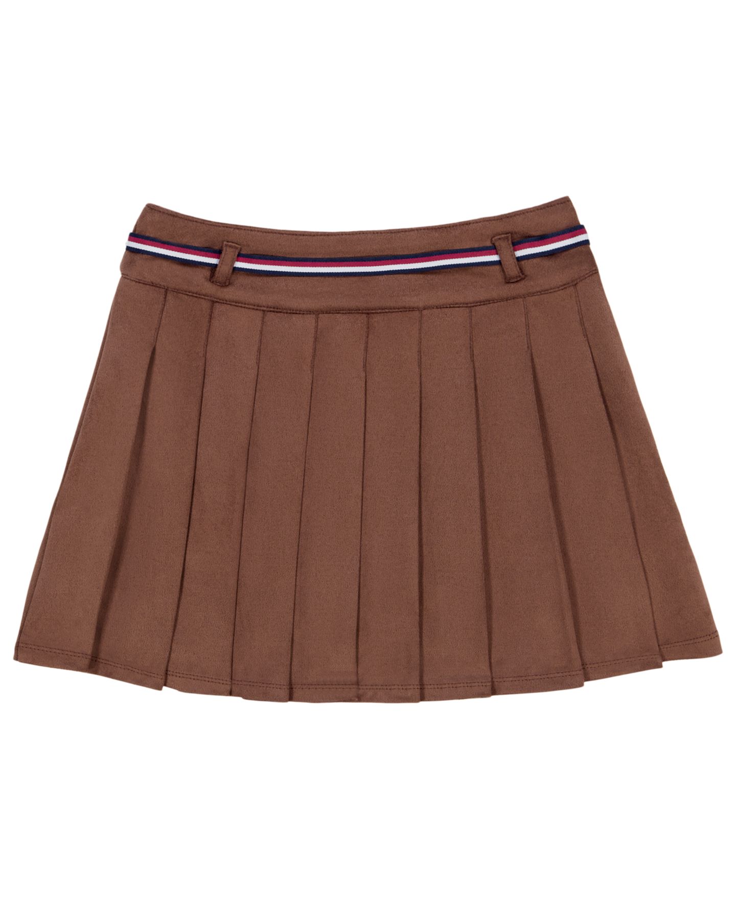 Юбка Tommy Hilfiger Pull-On Pleated Knit для девочек, цвет: Коньячный — фото 2