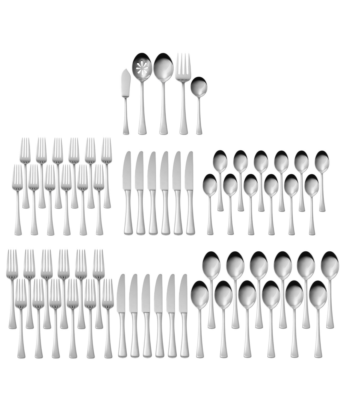 Mikasa Korra 65-Piece Flatware Set, Service for 12