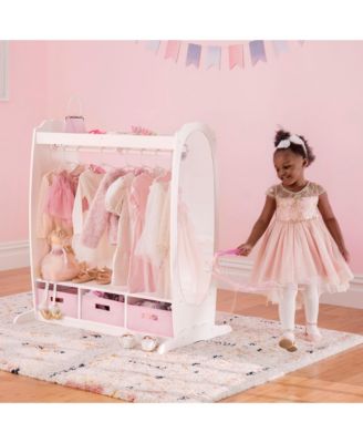 Dress Up Storage Armoire with Mirror, Ages 2+