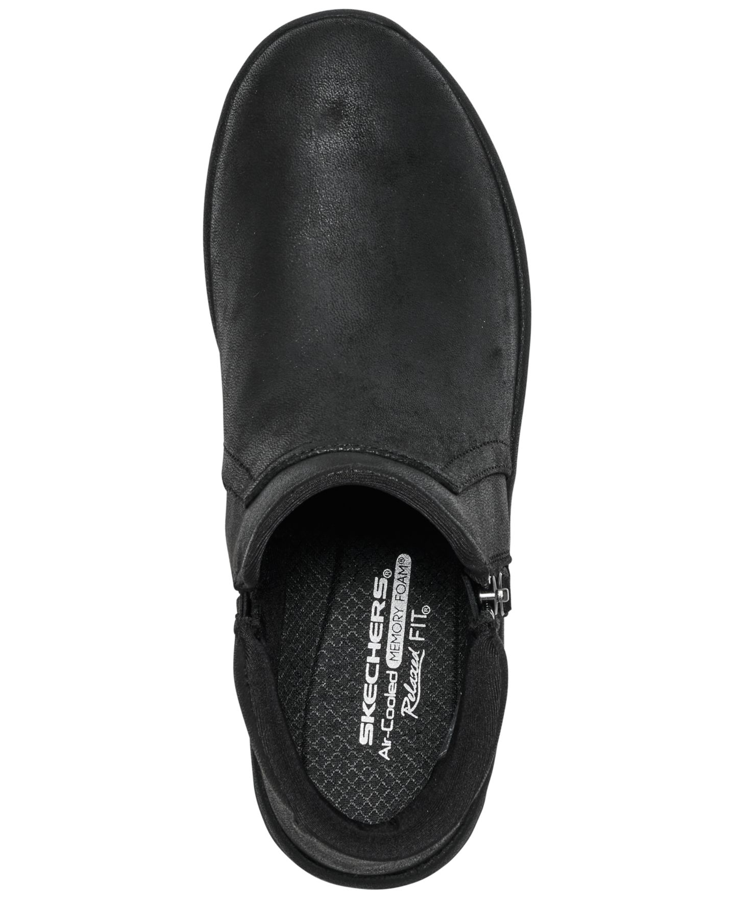 Женские ботильоны-челси Skechers Slip-ins Lovely Vibe - Forever Mine, цвет: Чёрный — фото 5