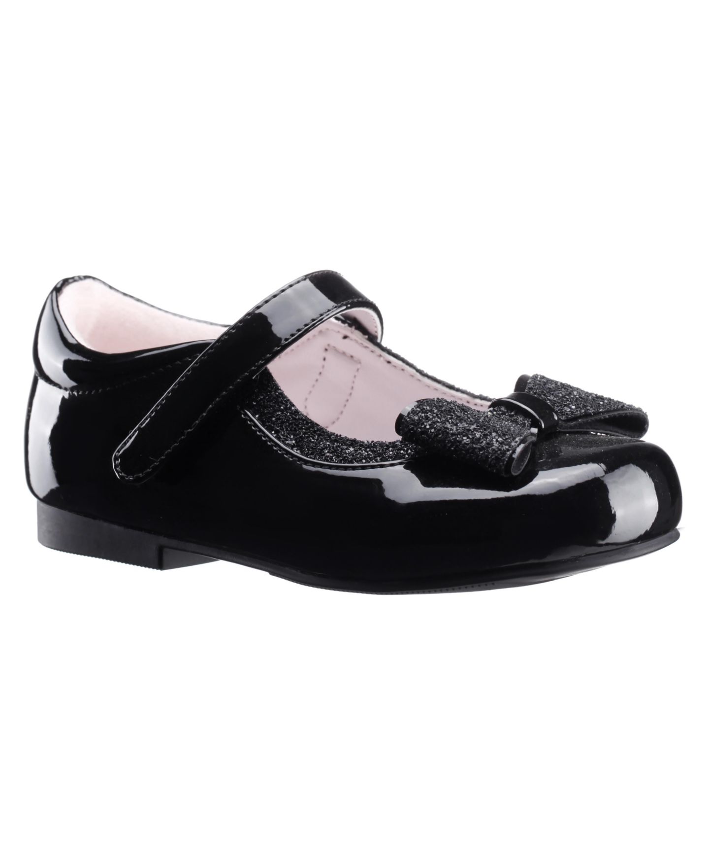 Туфли Nina Jillzee Mary Jane Dress Shoes для девочек-малышей, цвет: Чёрный — фото 1
