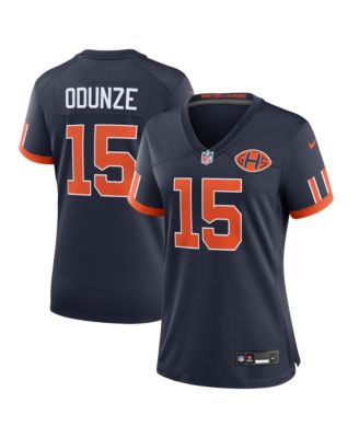 Women's Rome Odunze Navy Chicago Bears 2026 Rivalries Collection Game Jersey