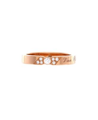 Diamond Toujours Signature Etoiles Wedding Band (0.07 ct. t.w.) in 18K Rose Gold