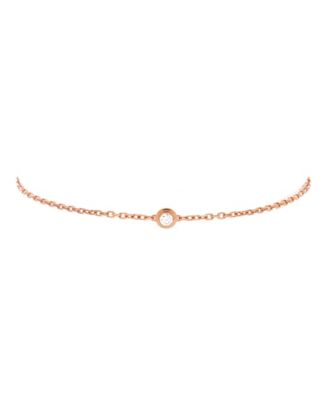 Diamond D'Amour Bracelet (0.09 ct. t.w.) in 18K Rose Gold