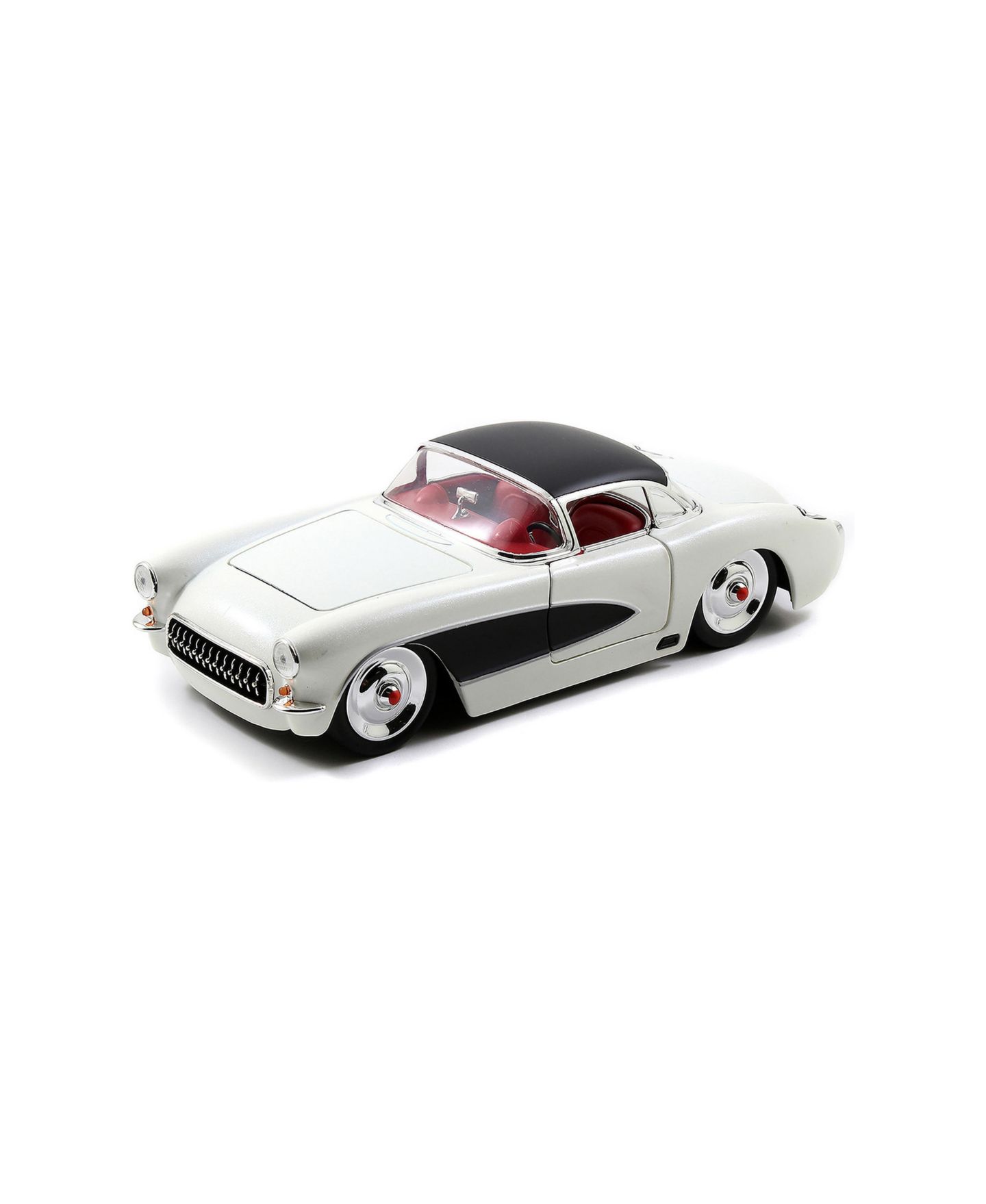 Детская игрушка Jada 1:24 Scale Bigtime Muscle 1957 Chevrolet Corvette Officially Licensed Diecast Model Car — фото 1