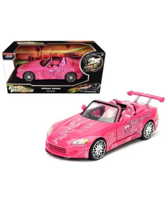 1/24 Scale 2001 Honda S2000 Convertible 2 Fast 2 Furious (2003) Opening Hood, Doors, and Trunk Diecast Model Car