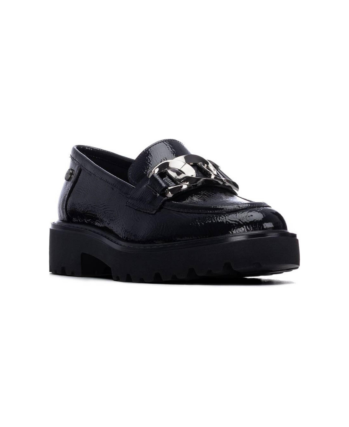 Xti Women's Casual Patent Leather Moccasins