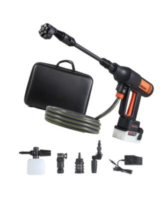 Cordless Pressure Washer with 420W Brushless Motor and 5 Nozzles