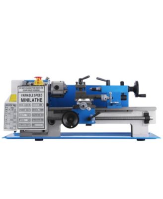 7 x 12 in Mini Metal Lathe with 400W Variable Speed Motor