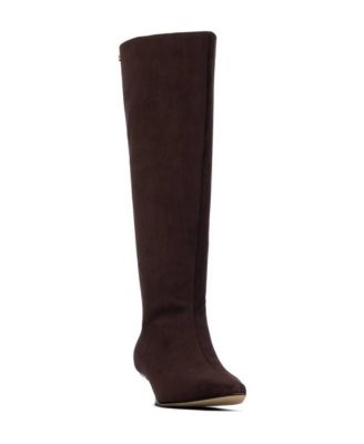 Women's Pointed Toe Suede Tall Boots