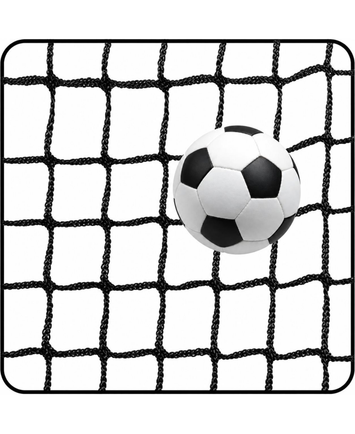Peneyon Nylon Soccer Football Hockey Sports Practice Netting 4 Inch Square Mesh