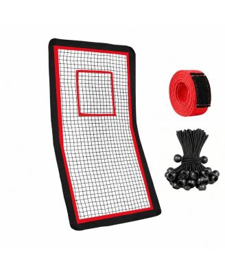 4x7 Ft Lacrosse Rebounder Net Replacement With Bungee Cords For Existing Frames