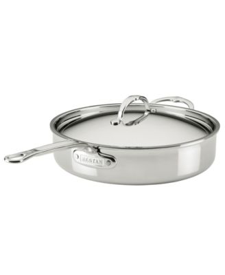 ProBond&reg; Luxe 5-Quart Professional Clad Stainless Steel Saut&eacute; Pan with Lid
